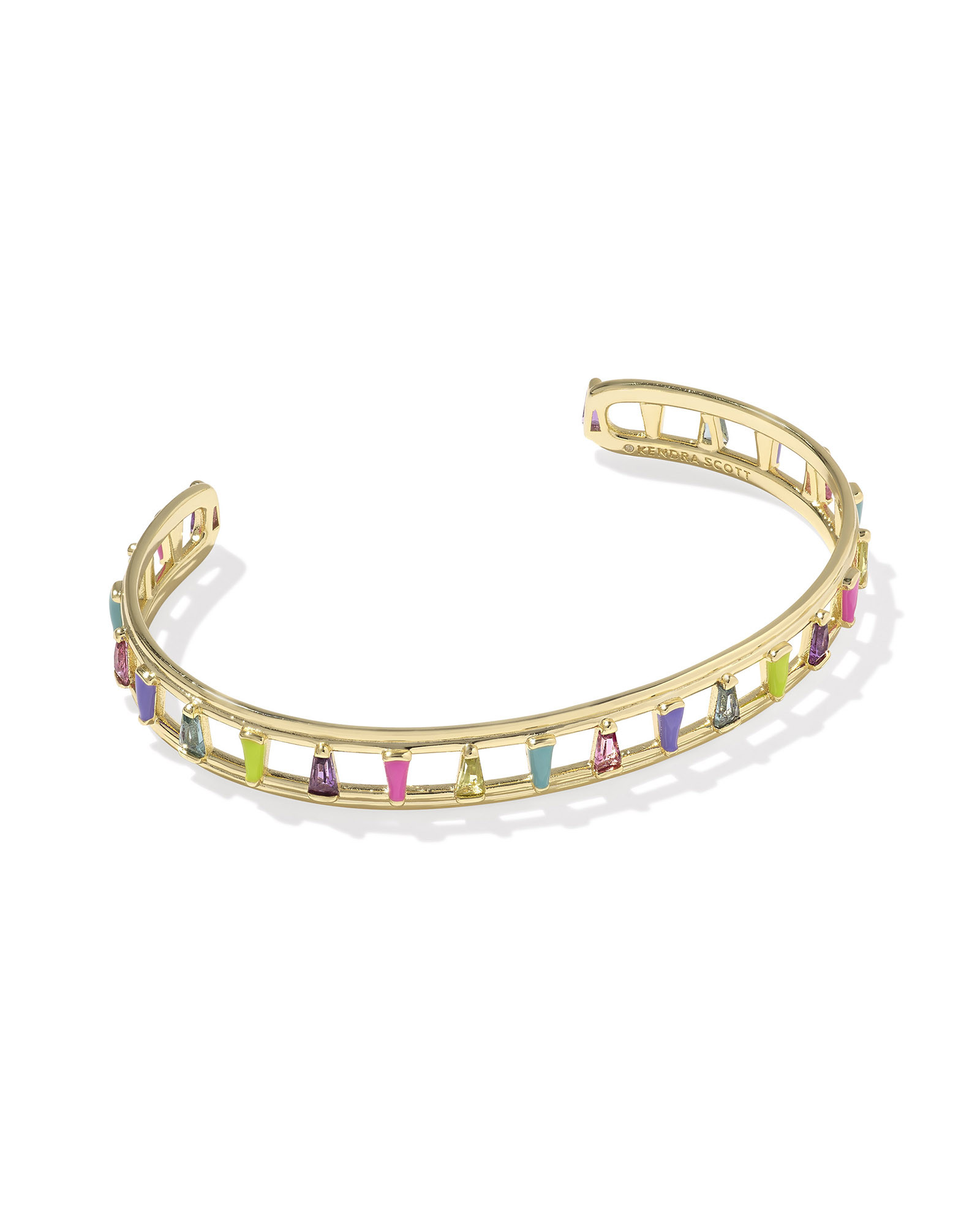Kelsey Gold Cuff Bracelet in Multi Mix | Kendra Scott
