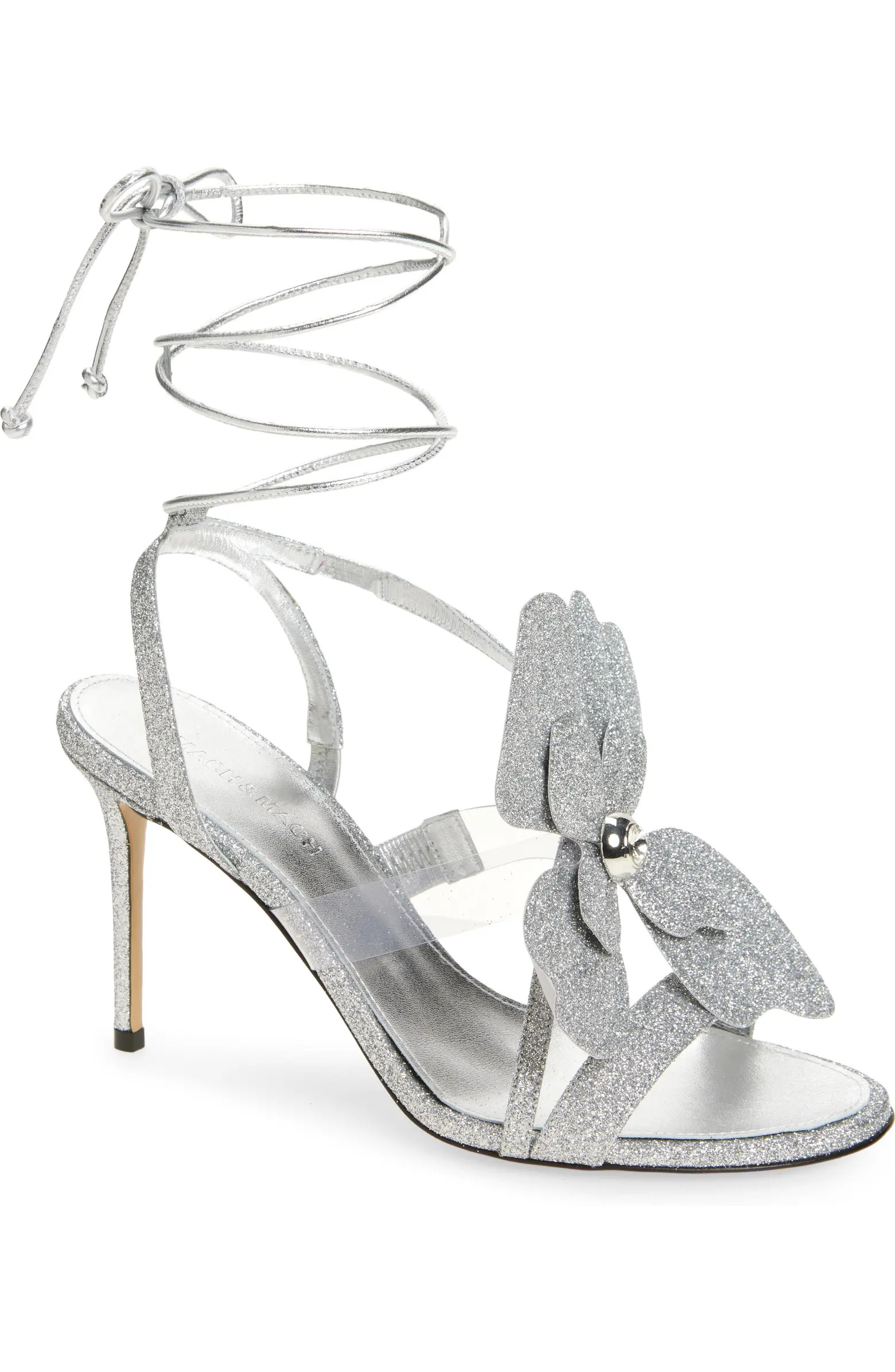 Mach & Mach Orchid Ankle Wrap Sandal (Women) | Nordstrom | Nordstrom