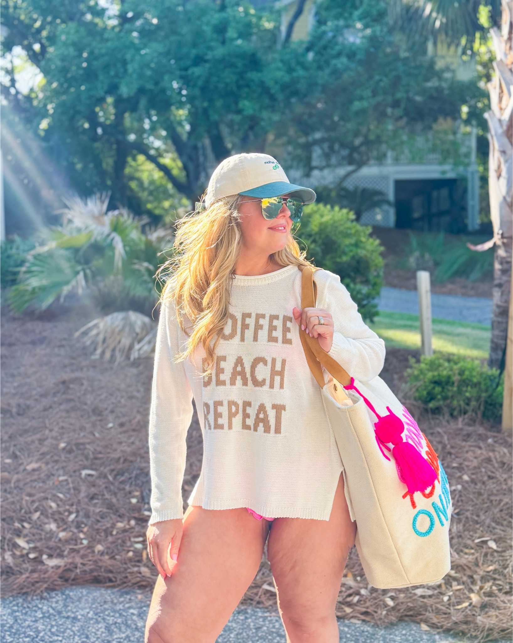 Today’s beach fit! 💓🌊🫶🏻