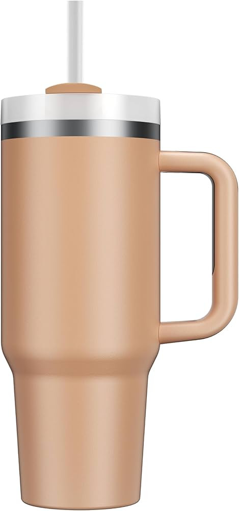 40 oz H2.0 Vacuum Insulated Stainless Steel Tumbler with Handle, Lid & Straw - Perfect for Water,... | Amazon (CA)