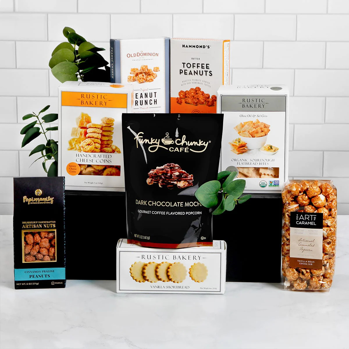 Nibblers Delight Deluxe Snack Basket - Large | HomeWetBar.com