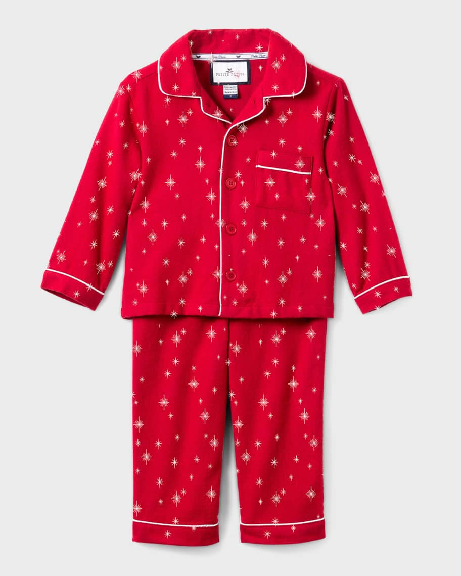 Kid's Starry Night 2-Piece Pajama Set, Size 6M-14 | Neiman Marcus