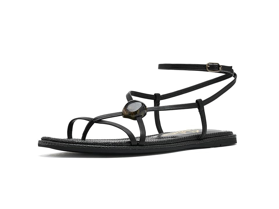 Sam Edelman Rillie Women's Sandals Black: 5.5 M, Leather | Zappos.com