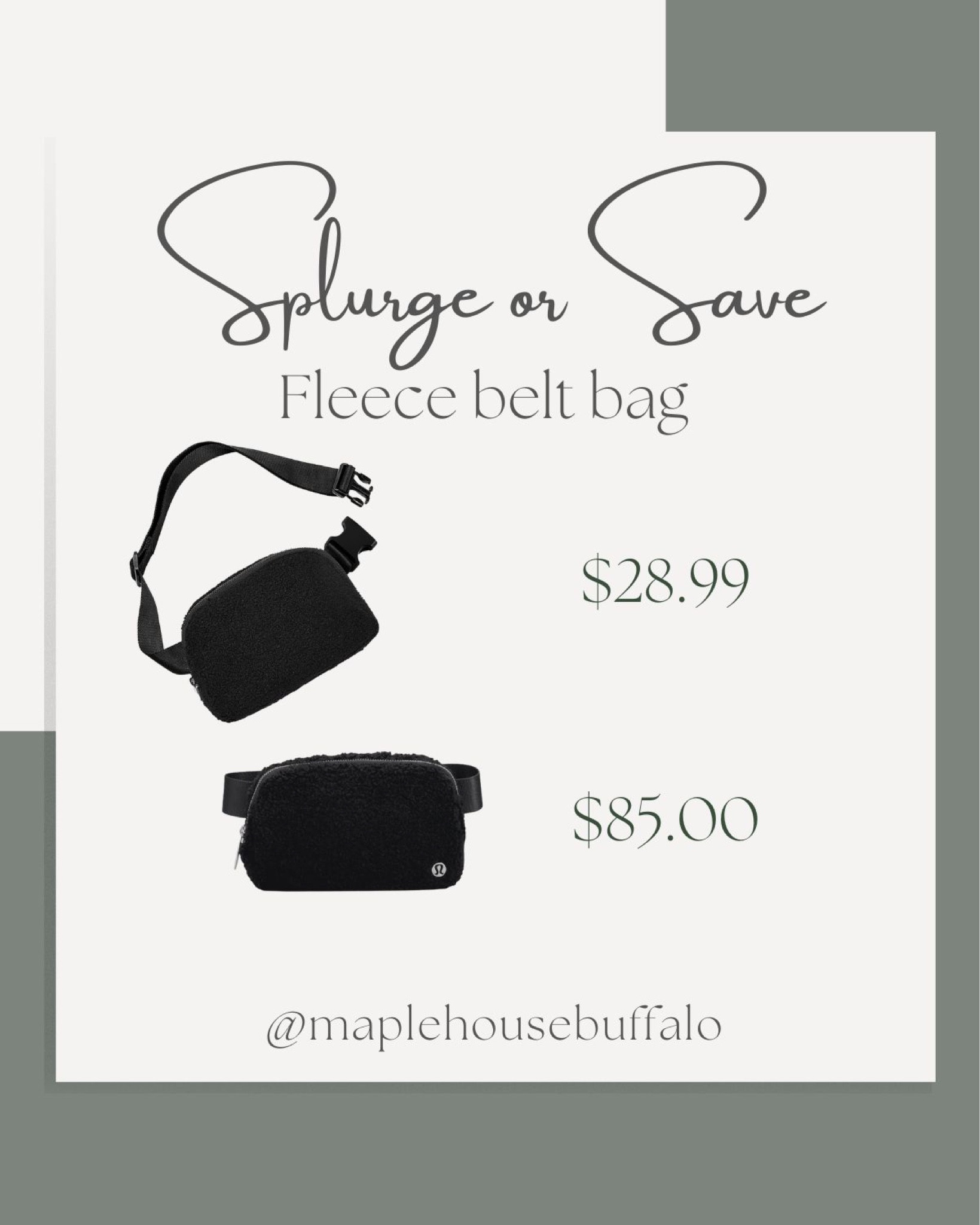 Fleece belt bag - Fanny pack - hands-free purse - Lulu Lemon - design or dupe - (I have the dupe and love it!)

#LTKFind #LTKstyletip #LTKsalealert