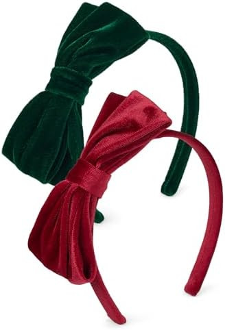 Gymboree,and Toddler Headbands and Hair Accessories,Red and Green,One Size | Amazon (US)