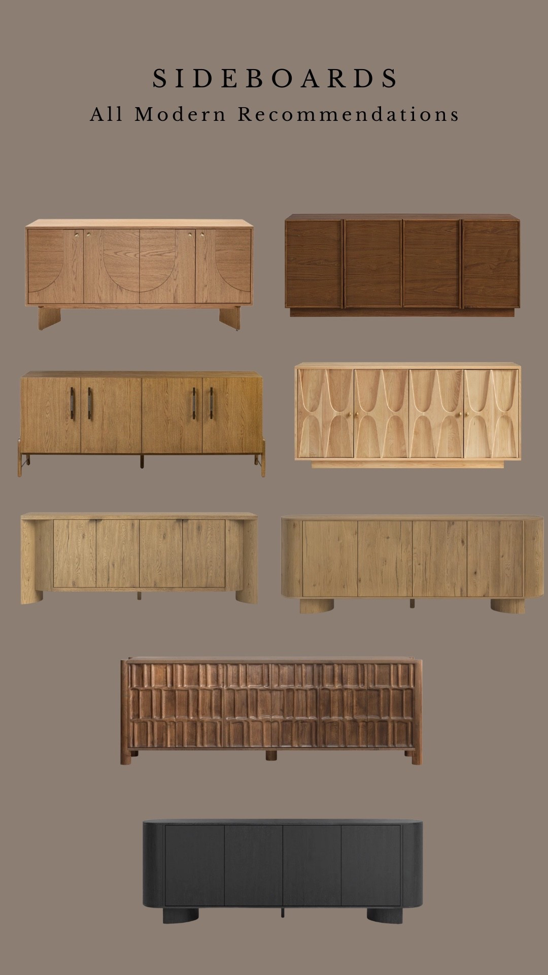Sideboard/Cabinet recommendations from All Modern! 🤍

#LTKHome