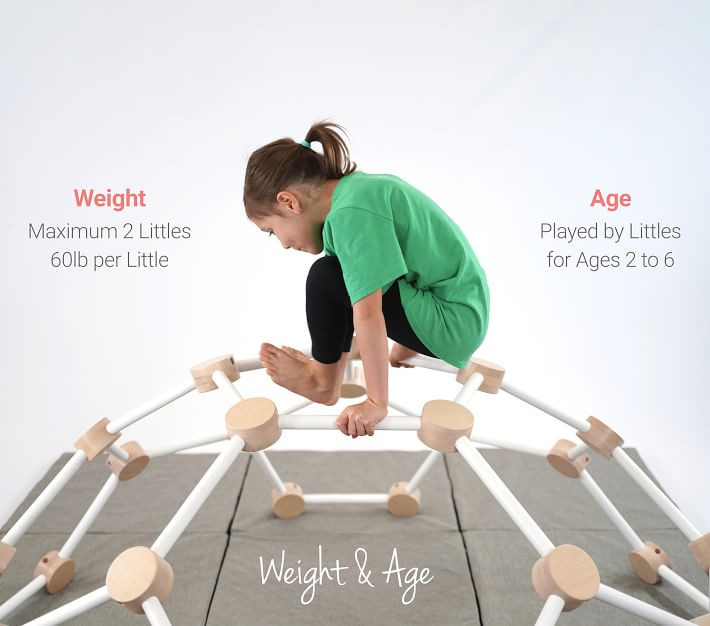 Lily & River Little Indoor Climbing Dome | Pottery Barn Kids | Pottery Barn Kids