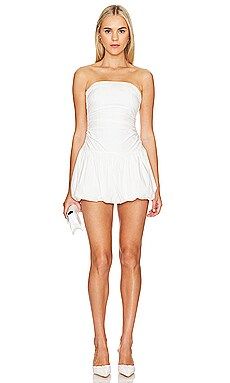 MORE TO COME Emah Mini Dress in White from Revolve.com | Revolve Clothing (Global)