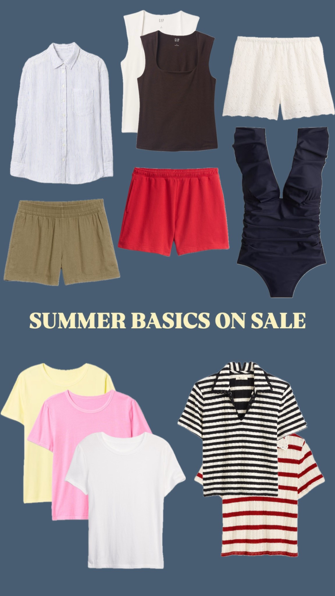 Rounded up some great summer basics that are still on sale!