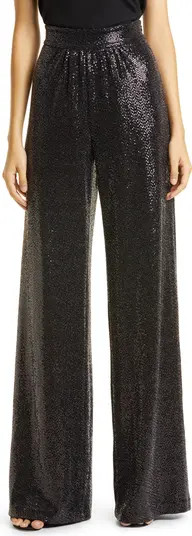 Ramy Brook Gavin Sequin Wide Leg Pants | Nordstrom | Nordstrom