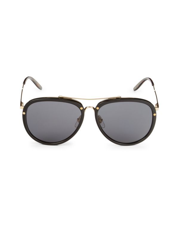 56MM Round Aviator Sunglasses | Saks Fifth Avenue OFF 5TH