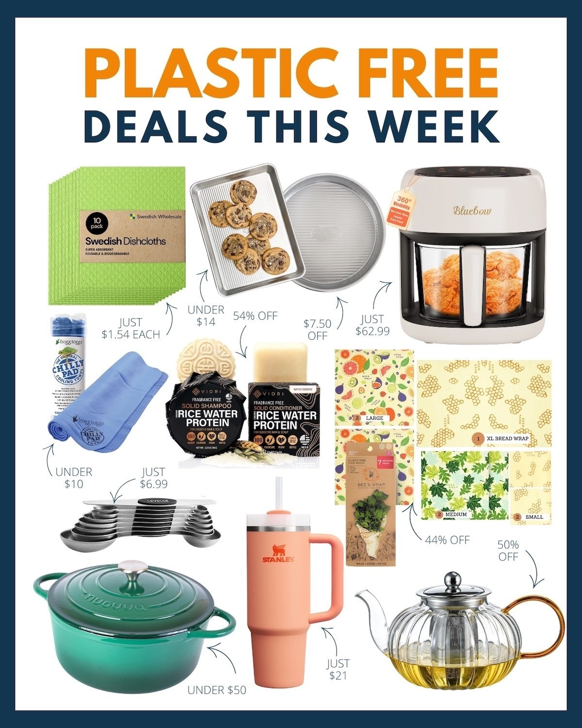Looking to make some eco-friendly swaps on your home? Start with these plastic free deals! 🤩🌎

#LTKHome #LTKSaleAlert #LTKFamily