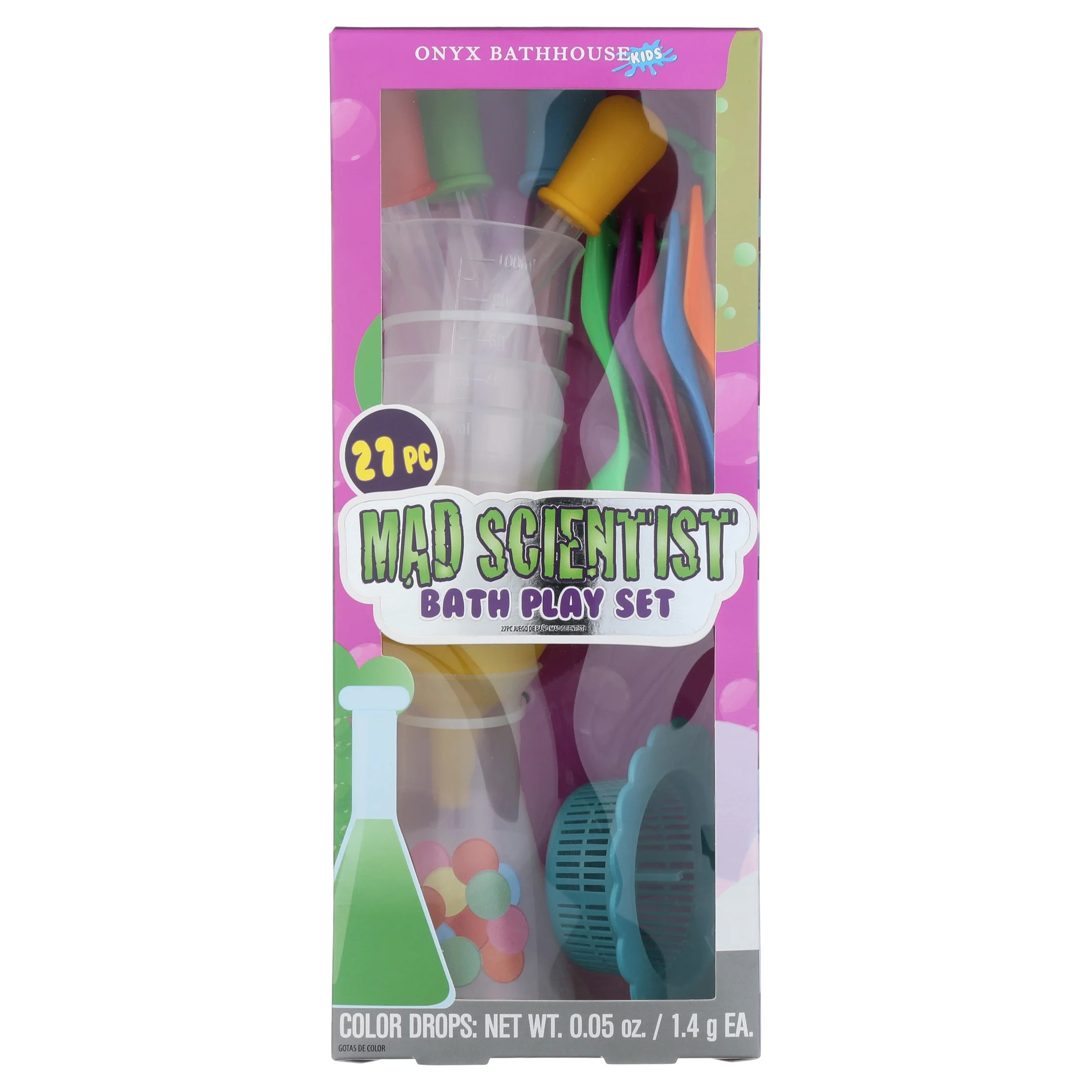 Onyx Bathhouse Mad Scientist Kit - Kids Bath Play Set | Walmart (US)