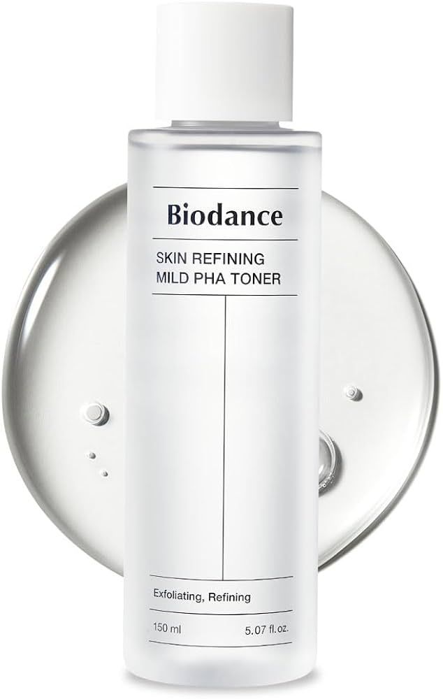 Biodance Skin Refining Mild PHA Toner, Gentle Exfoliating Face Toner for Sensitive Skin with Cera... | Amazon (US)