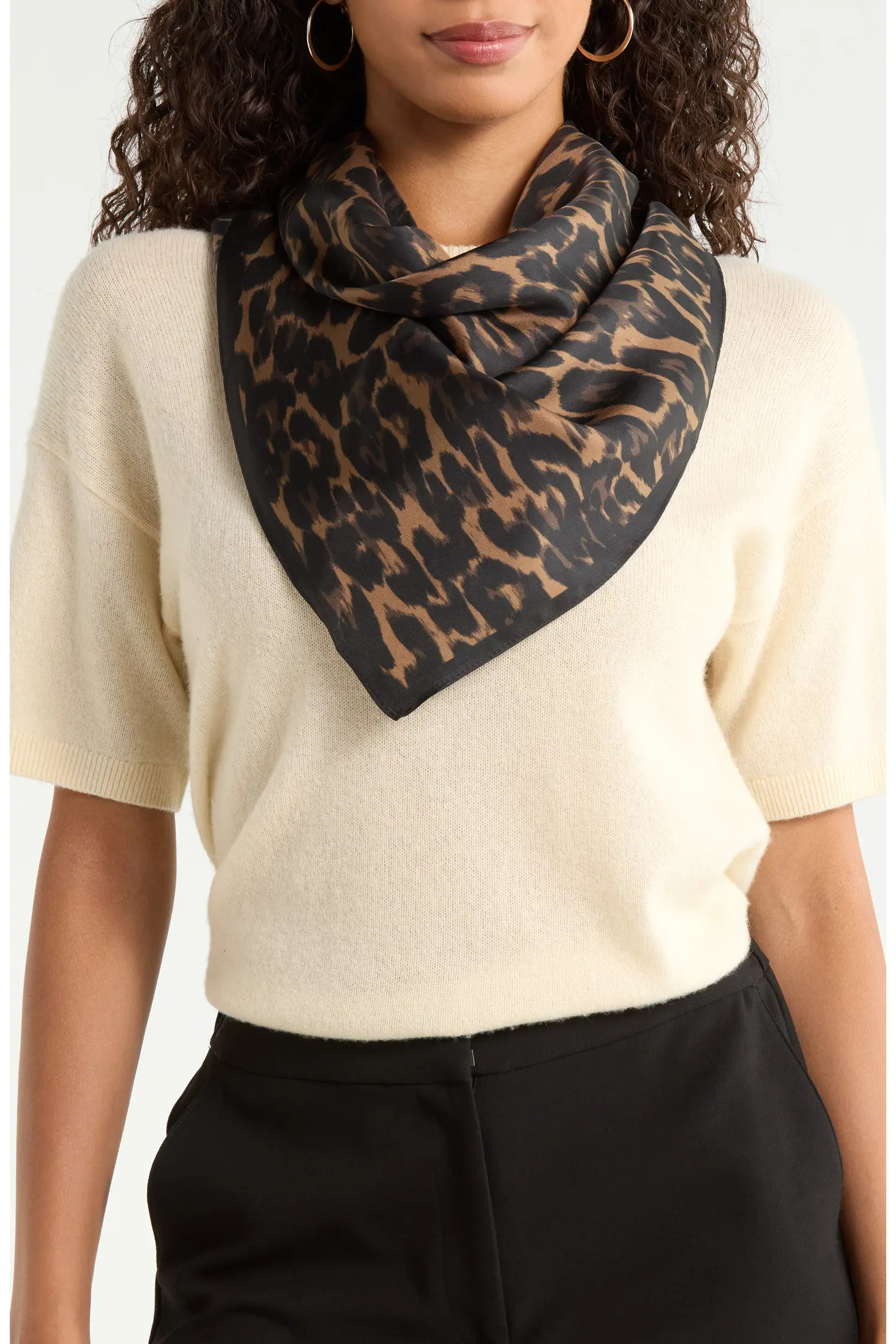 Printed Square Silk Scarf (Women) | Nordstrom | Nordstrom