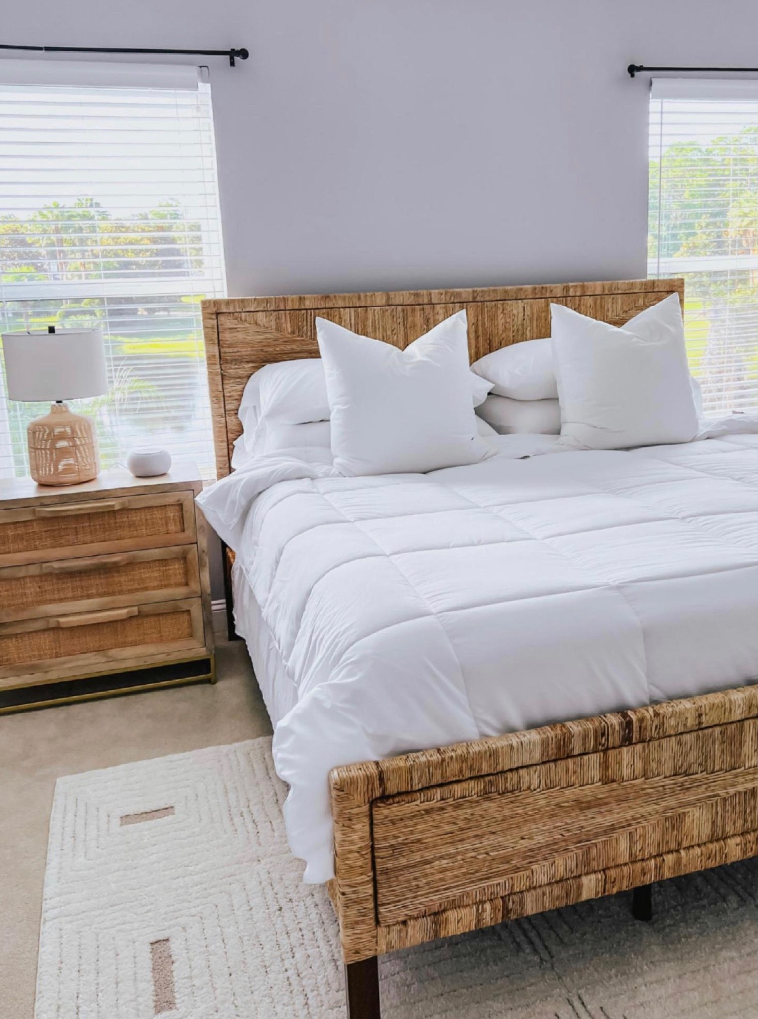 Crisp white bedding from Amazon! 

#LTKSeasonal #LTKstyletip #LTKhome