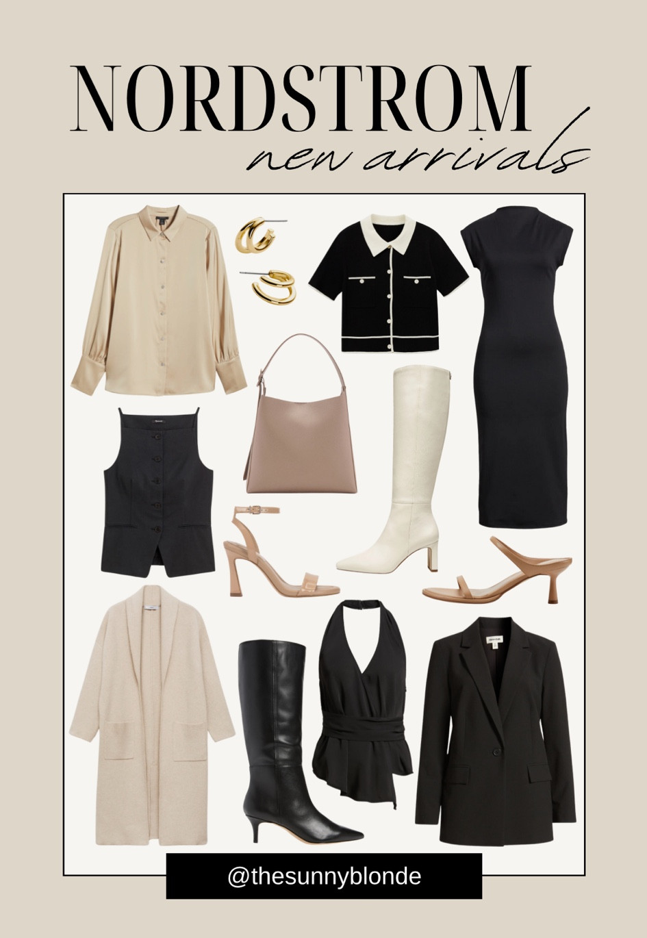 Refresh your 9-to-5 with Nordstrom’s newest arrivals! From polished blouses to relaxed blazers, these office outfits are perfect for making a statement at work! 

Nordstrom, office outfits, blouse, midi dress, black dress, leather boots, office style, cardigan, neutrals, heels, blazer, earrings, shoulder bag, new arrivals, style

#LTKStyleTip #LTKWorkwear #LTKShoeCrush