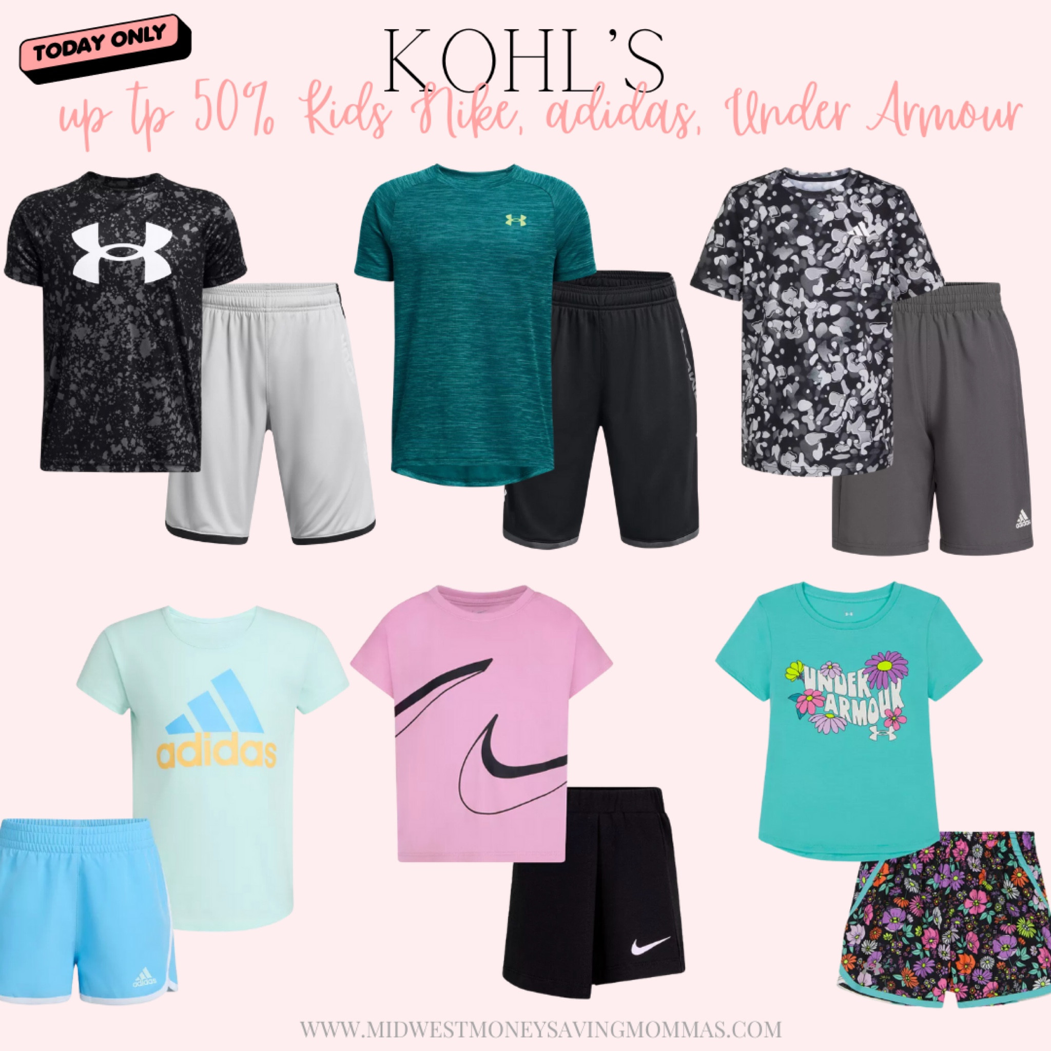 Up to 50% off kids Nike, adidas, Under Armour 

Kohl’s fashion  sale alert  back to school clothes  activewear  boys clothing  girls clothing 

#LTKSummerSales #LTKKids #LTKSaleAlert