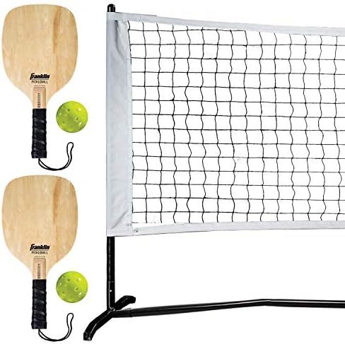 Franklin Sports Half Court Size Pickleball Net by Franklin Pickleball - Includes 10ft Net, (2) Pa... | Amazon (US)