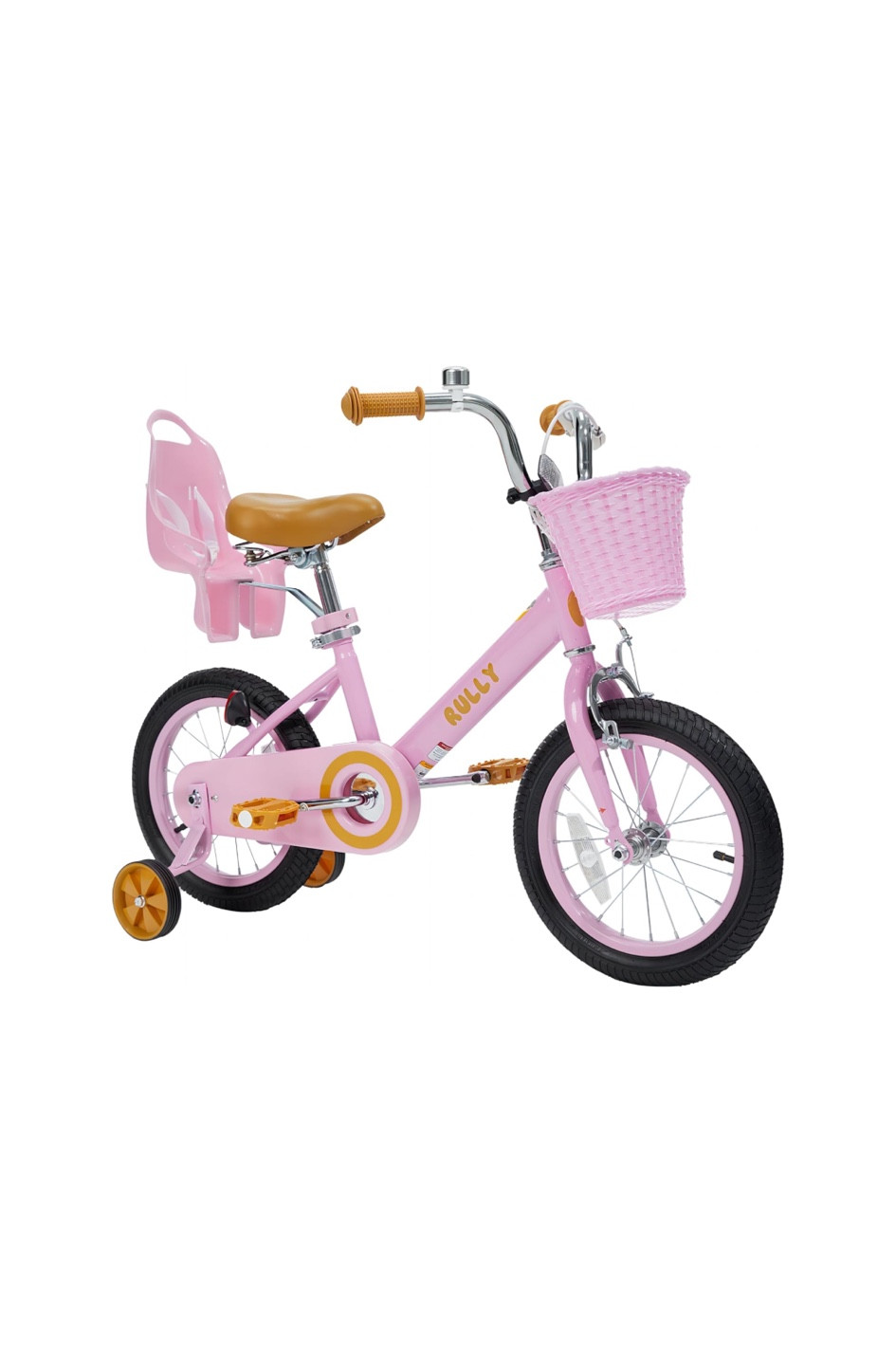 RULLY Retro Kids Bike with Doll Seat, Training Wheels, Basket, Hand Brake & Bike Bell for 2-7 Years Old Girls & Boys (Green, Beige & Pink)

Cutest little girl bike!

#LTKkids #LTKGiftGuide #LTKfitness