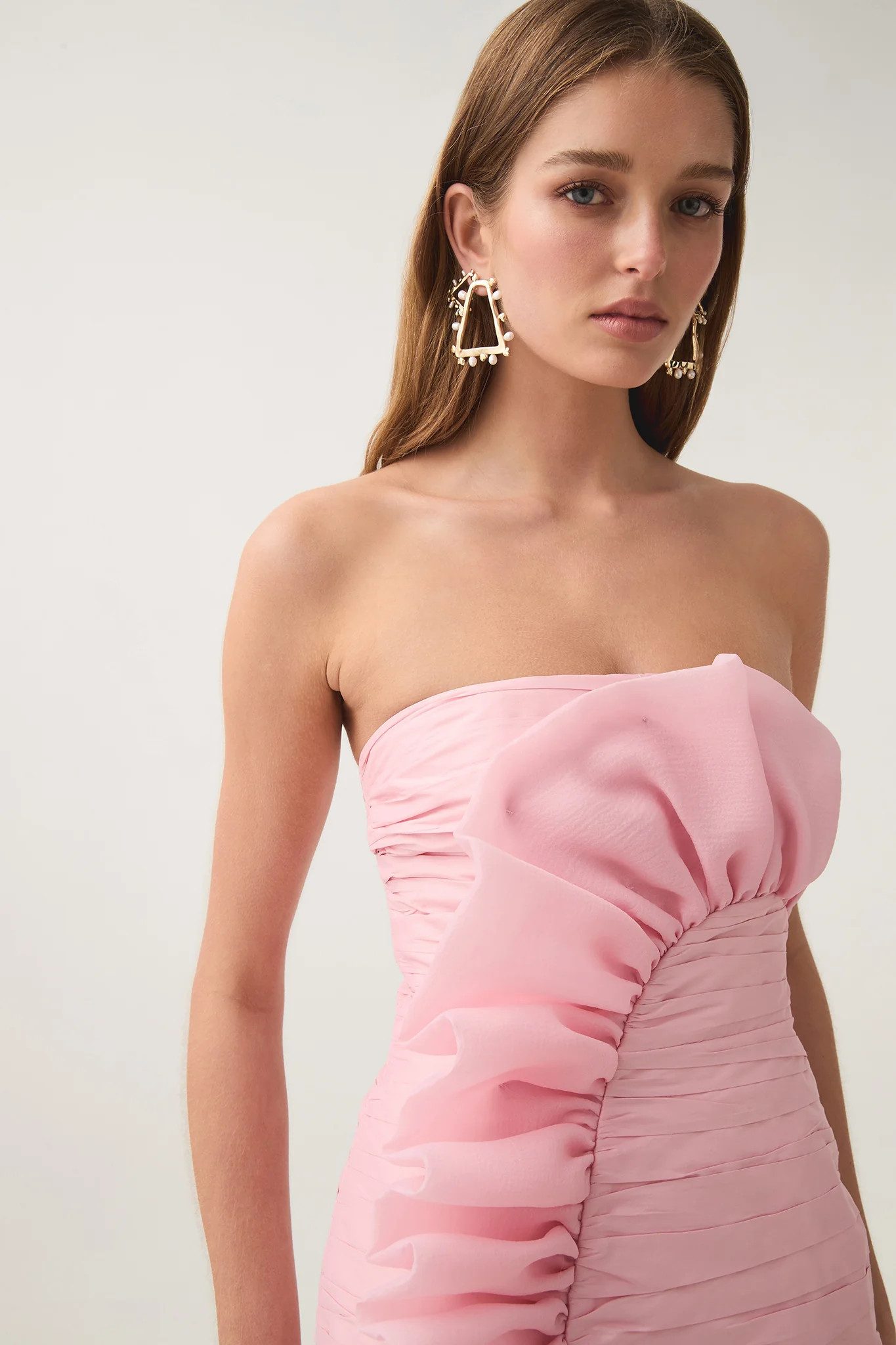 Telma Ruffle Micro Mini Dress | aje. (US, UK, Europe, ROW)