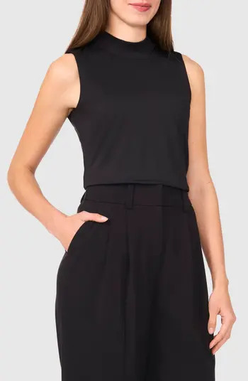 Sleeveless Mock Neck Top | Nordstrom