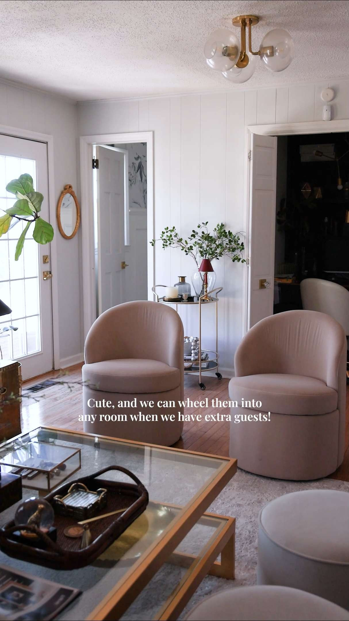 Stylish side chairs with storage built in | Great as dining chairs, or extra armchairs for seating in the living room.  | @wayfair #wayfair 

 #LTKHome