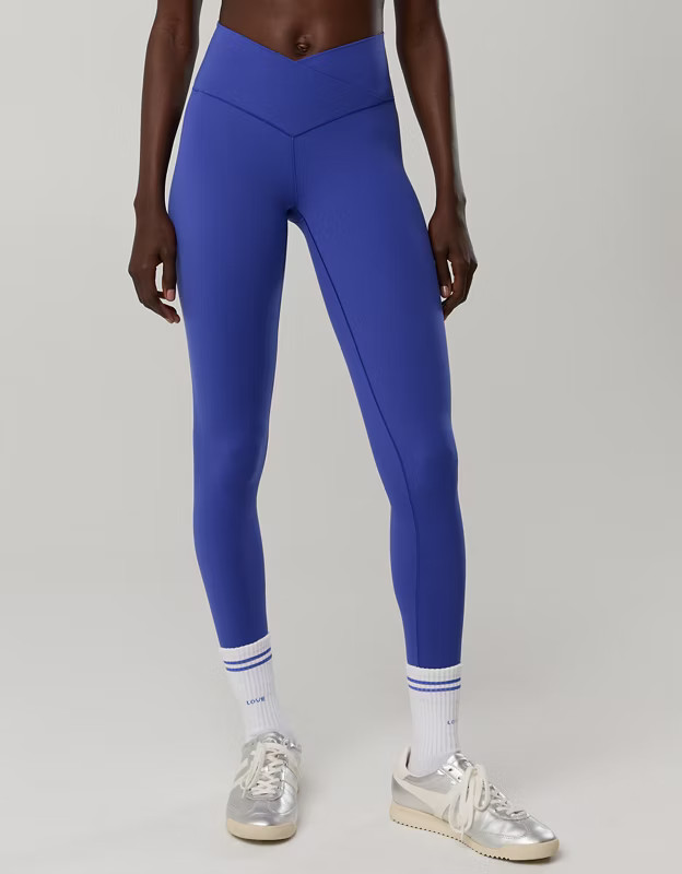 OFFLINE By Aerie Real Me High Waisted Crossover Legging | Aerie