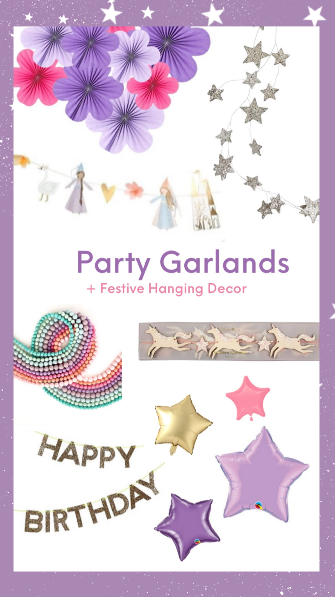 Round up of my party garlands 

#LTKkids #LTKparties #LTKhome