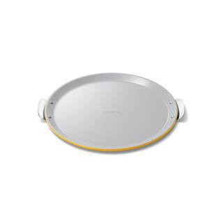 Ceramic Non-Stick Pizza Pan, 15" Marigold | The Home Depot