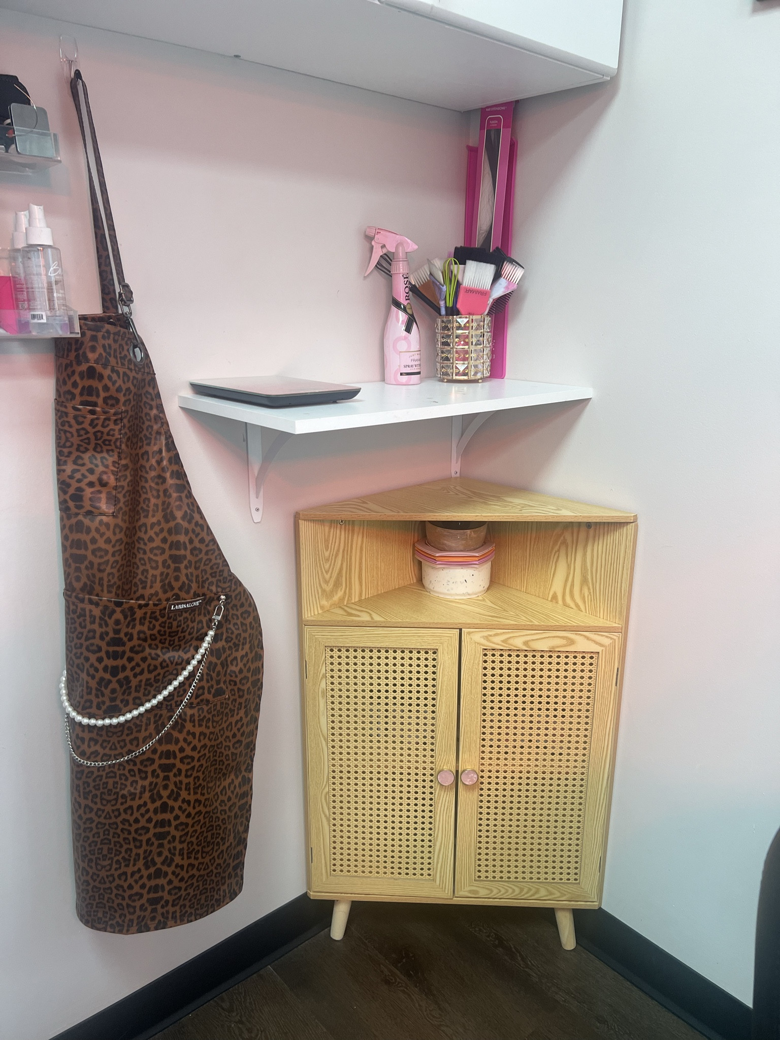 This wasn’t made for a salon but it works well for some of my colors ; I added these pink knobs for some flare 🩷 

#LTKparties #LTKworkwear #LTKhome