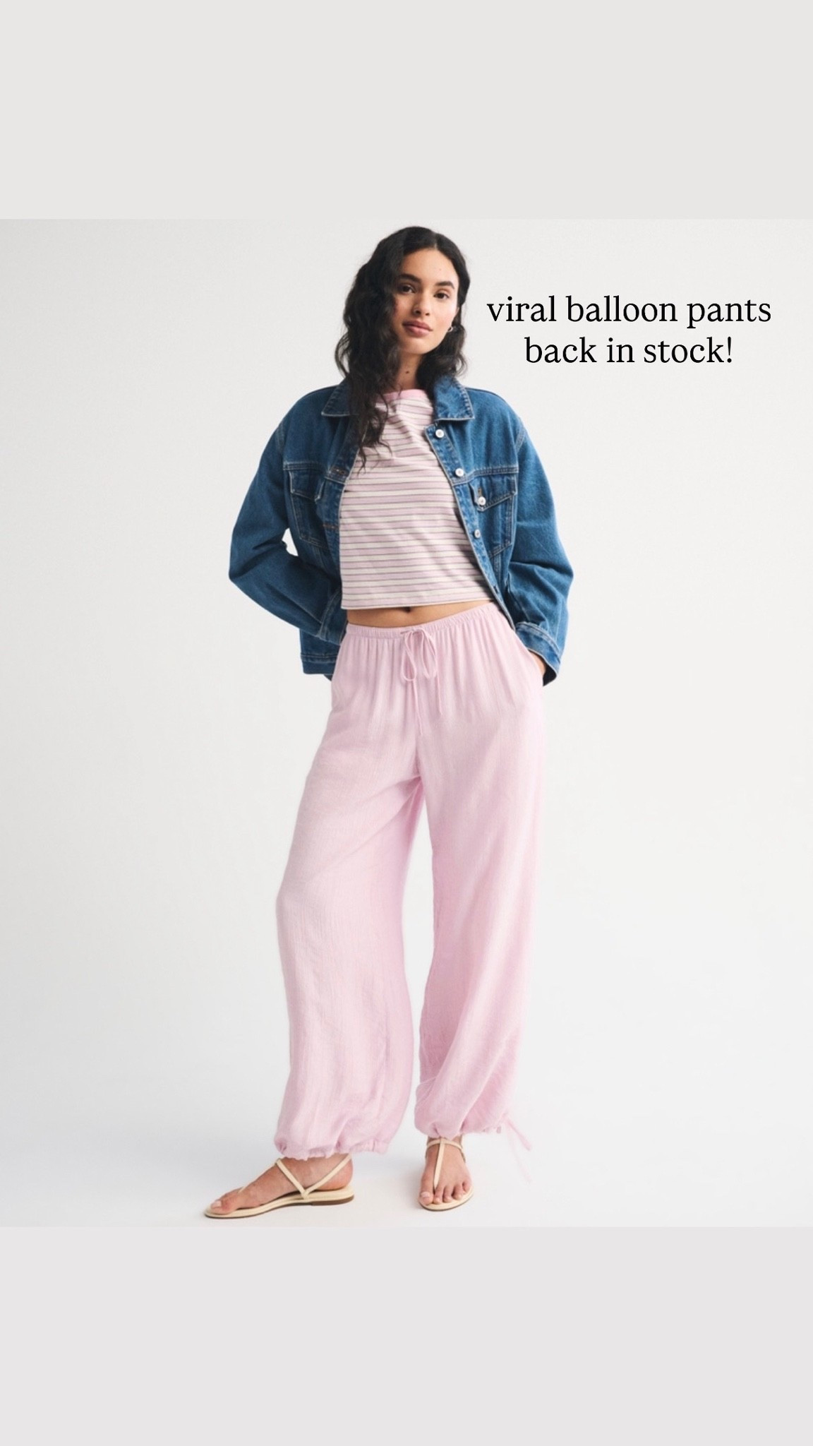 everyone is obsessed with these balloon pants and I am too! they sold out so quick last week and they’re back!

#LTKxAbercrombie