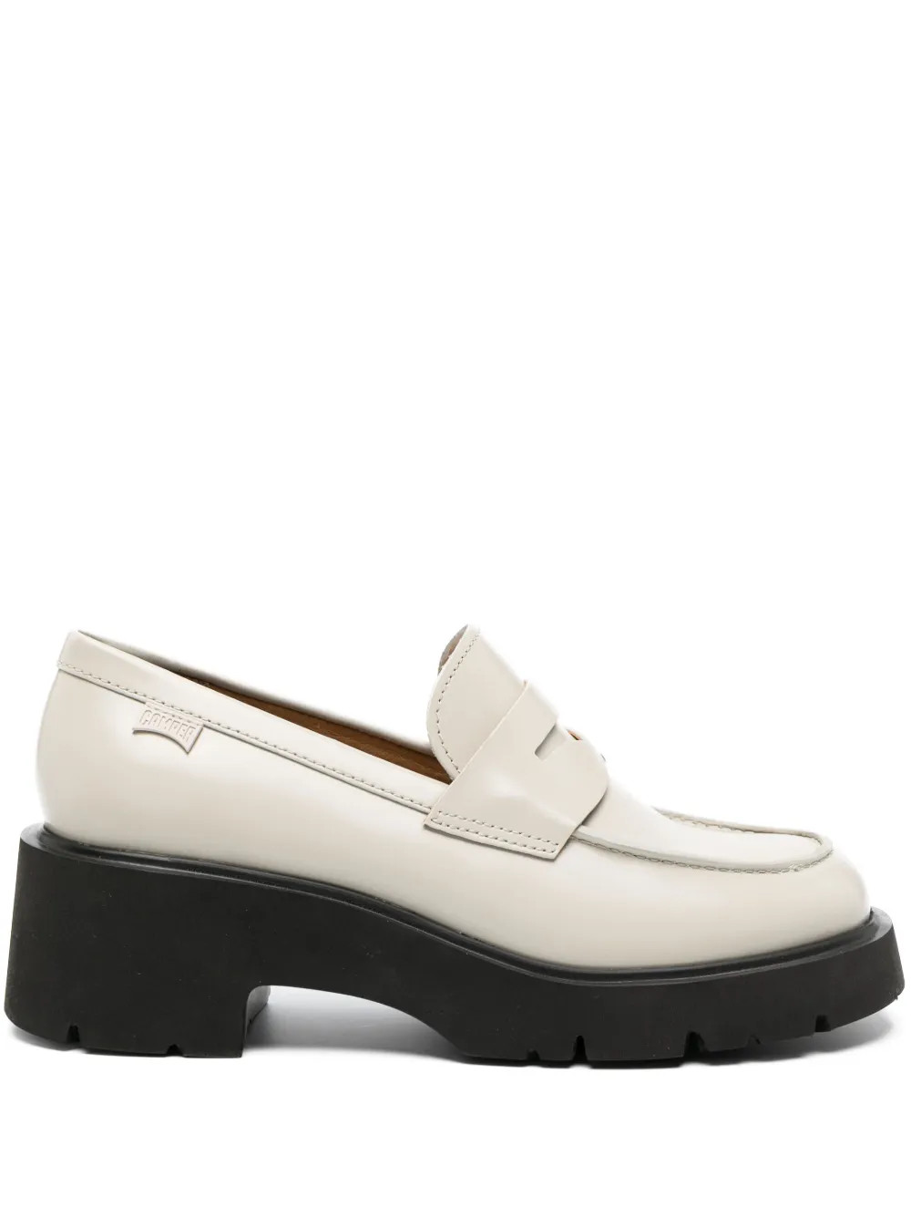Camper Milah block-heel Loafers - Farfetch | Farfetch Global