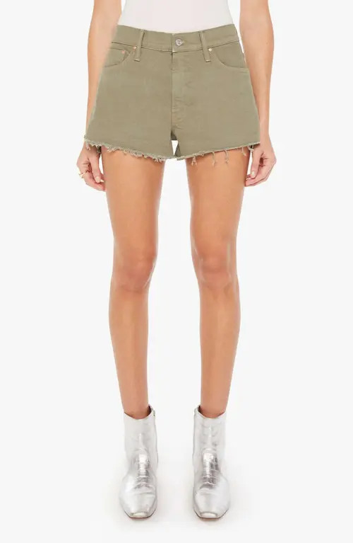 The Dodger Frayed Denim Shorts | Nordstrom