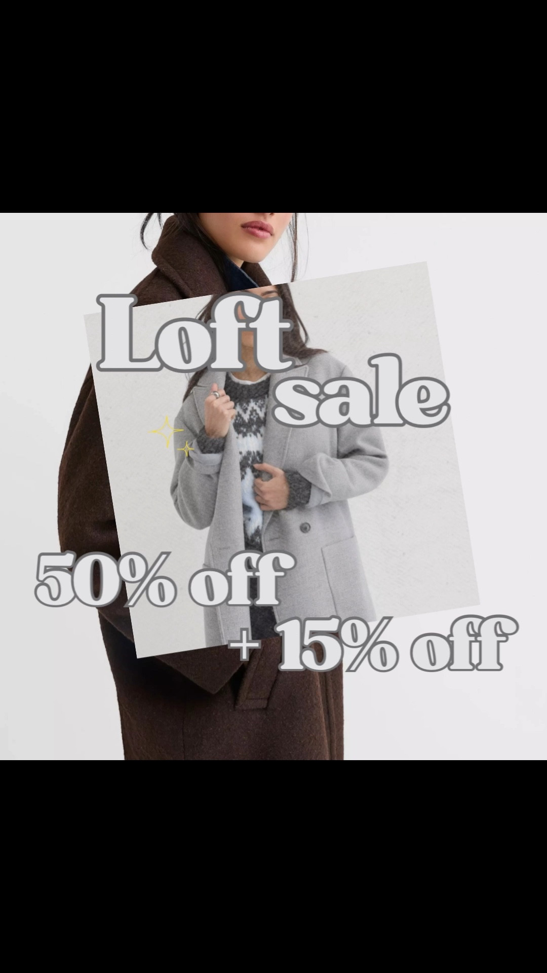 Loft kicked off their holiday sale this morning and there’s an extra 15% off on top of the sale prices… but only until noon. No code or anything — the discount just shows up in your cart.
If you’ve been thinking about tall outerwear, this is a really good time. I’m a big fan of their cocoon-style coats, but heads up: they run VERY oversized. I’d go down at least one size, maybe two depending on how roomy you like things.
A bunch of their pieces are marked down to around $39 too, which makes it a great chance to pick up some tall-friendly workwear basics without spending a ton.#LTKCyberWeek

#LTKHoliday #LTKTall