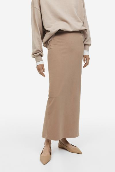 Long Jersey Skirt | H&M (US + CA)