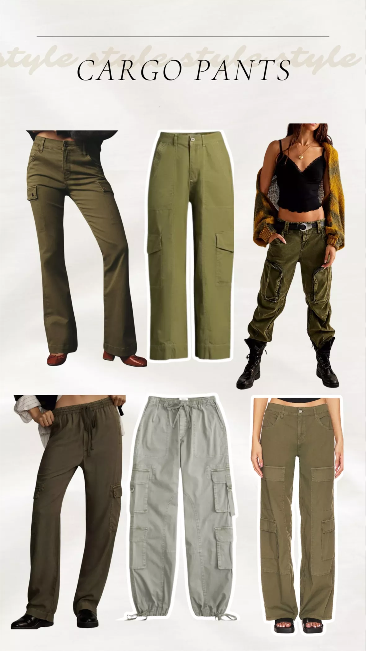 Free Assembly Women's Cargo Pants curated on LTK