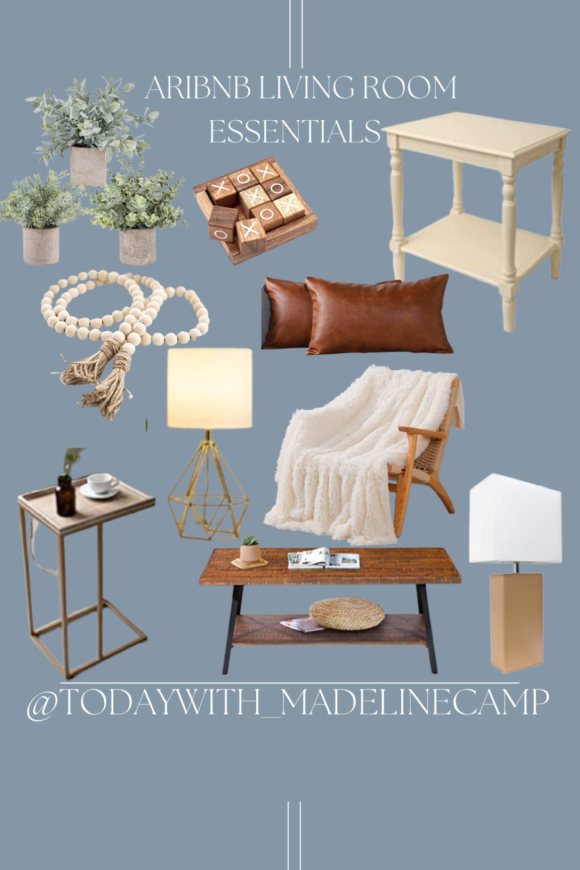 Living room essentials to get your Airbnb up and running or for your own home! 

#LTKhome #LTKstyletip #LTKFind