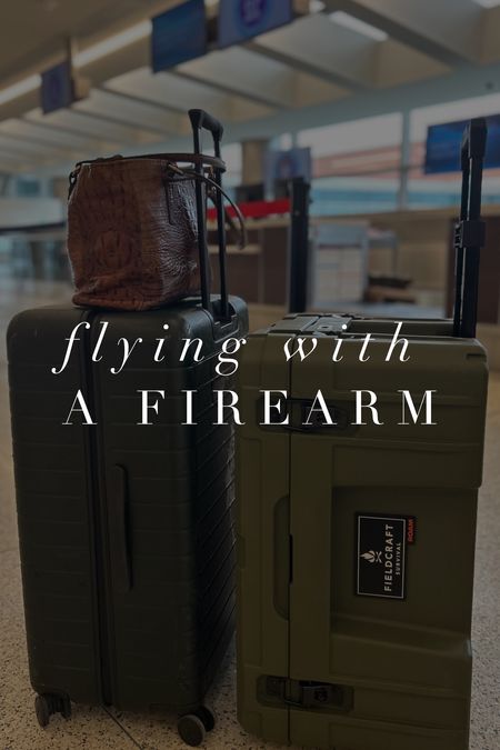 Supplies I use to fly safely and efficiently with my self defense firearm! 