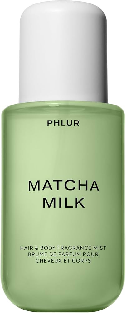 PHLUR Matcha Milk Body Mist, 8 Fl Oz - Hair and Body Perfume for Women, Bergamot, Matcha & Cream ... | Amazon (US)