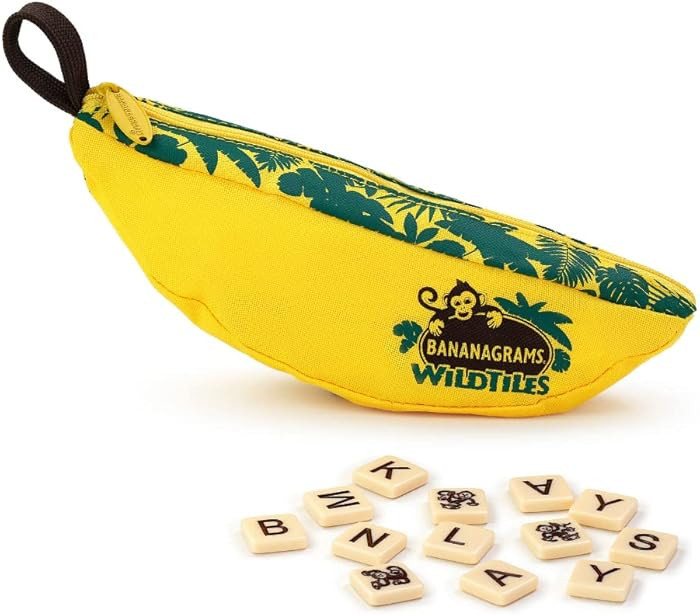 Bananagrams WildTiles Vocabulary Building and Spelling Improvement Lettered Tile Game for Ages 7 ... | Amazon (US)