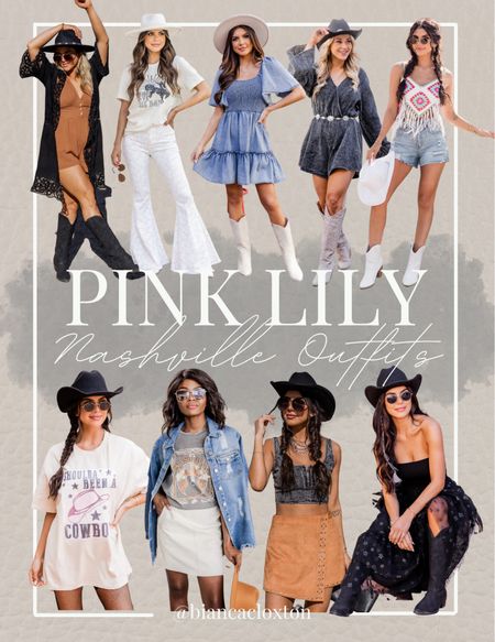 Pink Lily dishing out the CUTENESS with these Nashville Outfit Ideas!! 🤠

girls trip, country concert, cowgirl, cowboy, ootd, cute outfit



#LTKFind #LTKunder100 #LTKstyletip