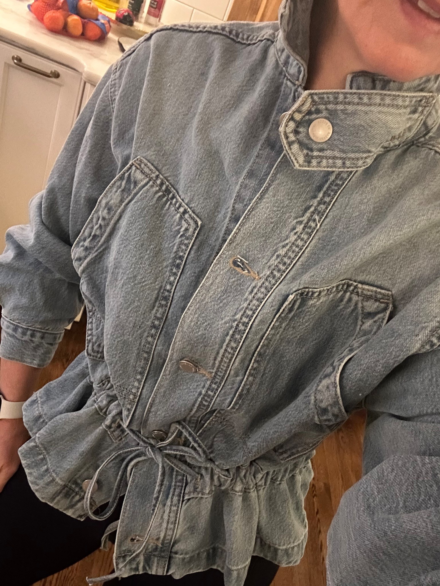 Did I need another denim jacket? Absolutely not! But the peplum y’all! On sale for $38! Run! 🏃🏼 

#LTKOver40 #LTKSaleAlert #LTKmomlife