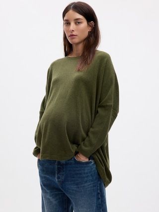 Maternity Relaxed Sweater | Gap (US)