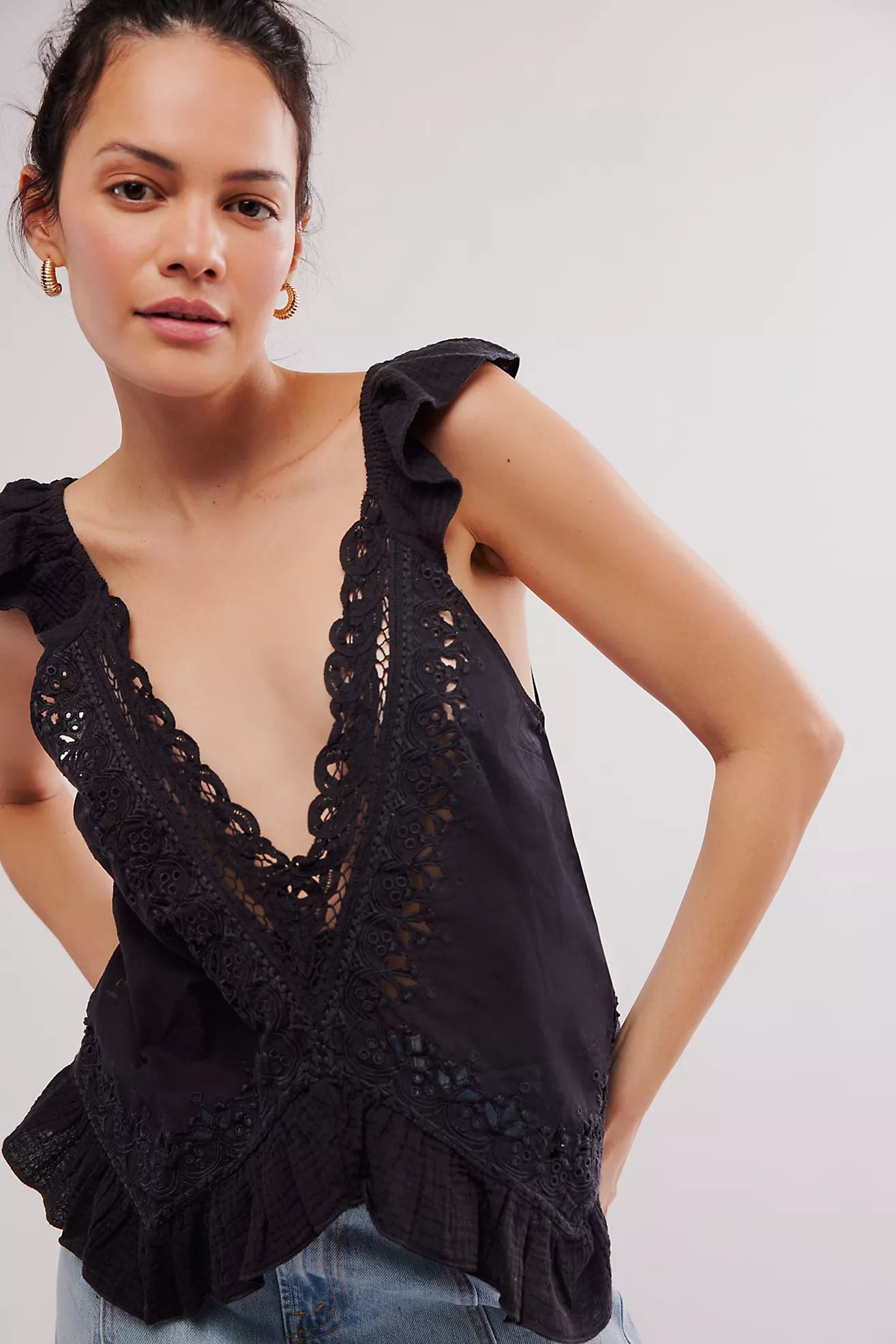 Cassidy Cutwork Top | Free People (Global - UK&FR Excluded)