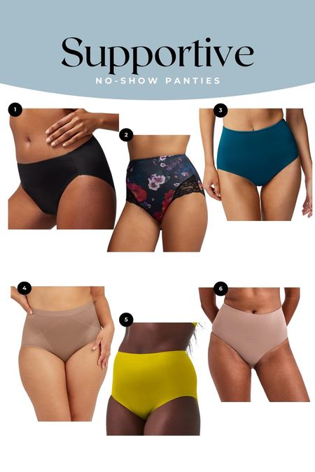 Supportive No-Show Panties I love! No panty line, no problem! Use CARALYN10 on Spanx items  Sharing some of my favorite panties for everyday. I wear them with dresses, leggings, and jeans. 

#LTKmidsize #LTKSeasonal #LTKstyletip