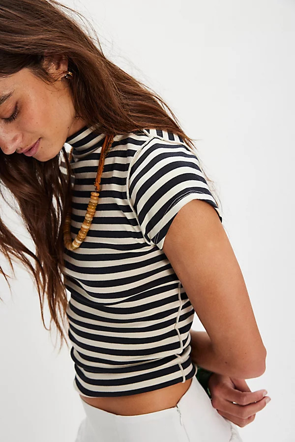 We The Free Lola Striped Tee | Free People (Global - UK&FR Excluded)
