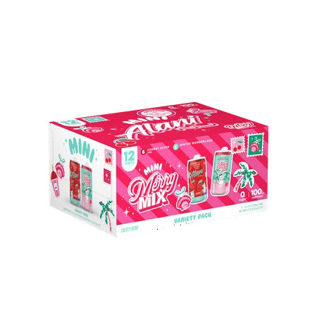Alani Nu Sugar Free Energy Drink Mini, Variety Pack, Winter Wonderland, Cherry Slush, 8.4 fl oz, 12 Pack, Cans, 100mg Caffeine | Walmart (US)