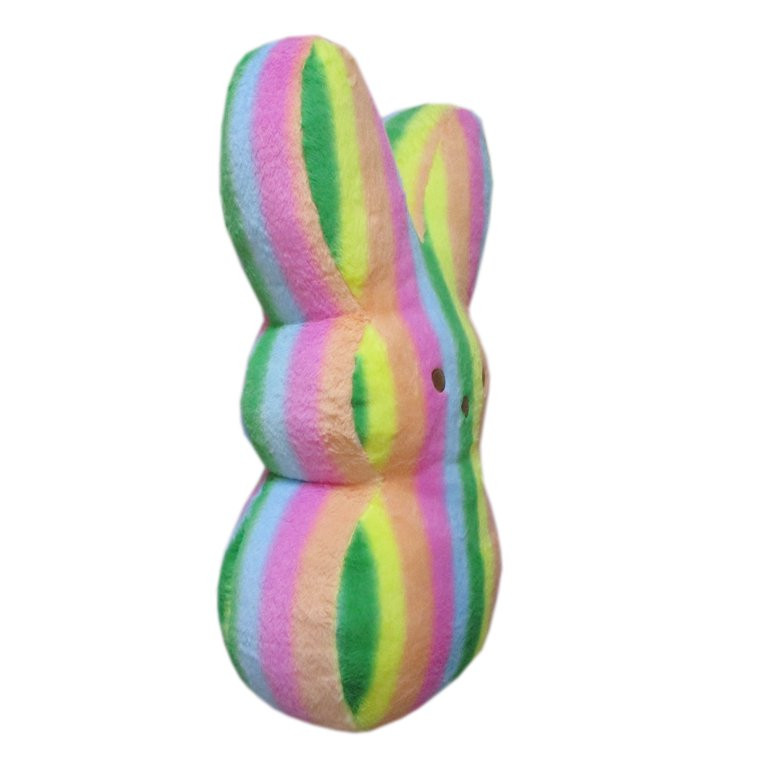 Jumbo Peeps Bunny Plush, Rainbow Color, 42 Inch | Walmart (US)