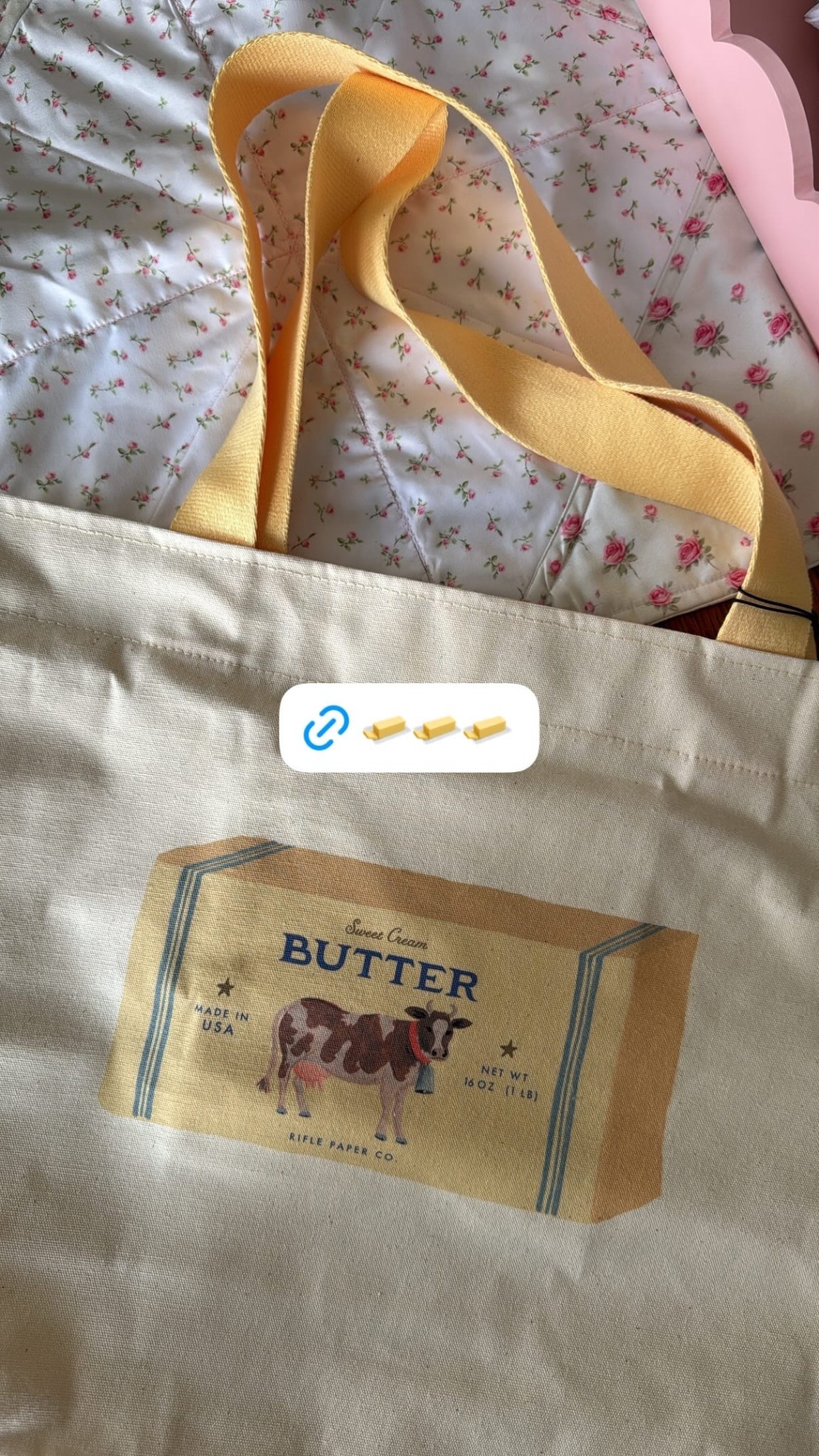 Butter yellow, spring color trend, tote bag, butter yellow tote bag, 🧈, shop small 

#LTKSeasonal
